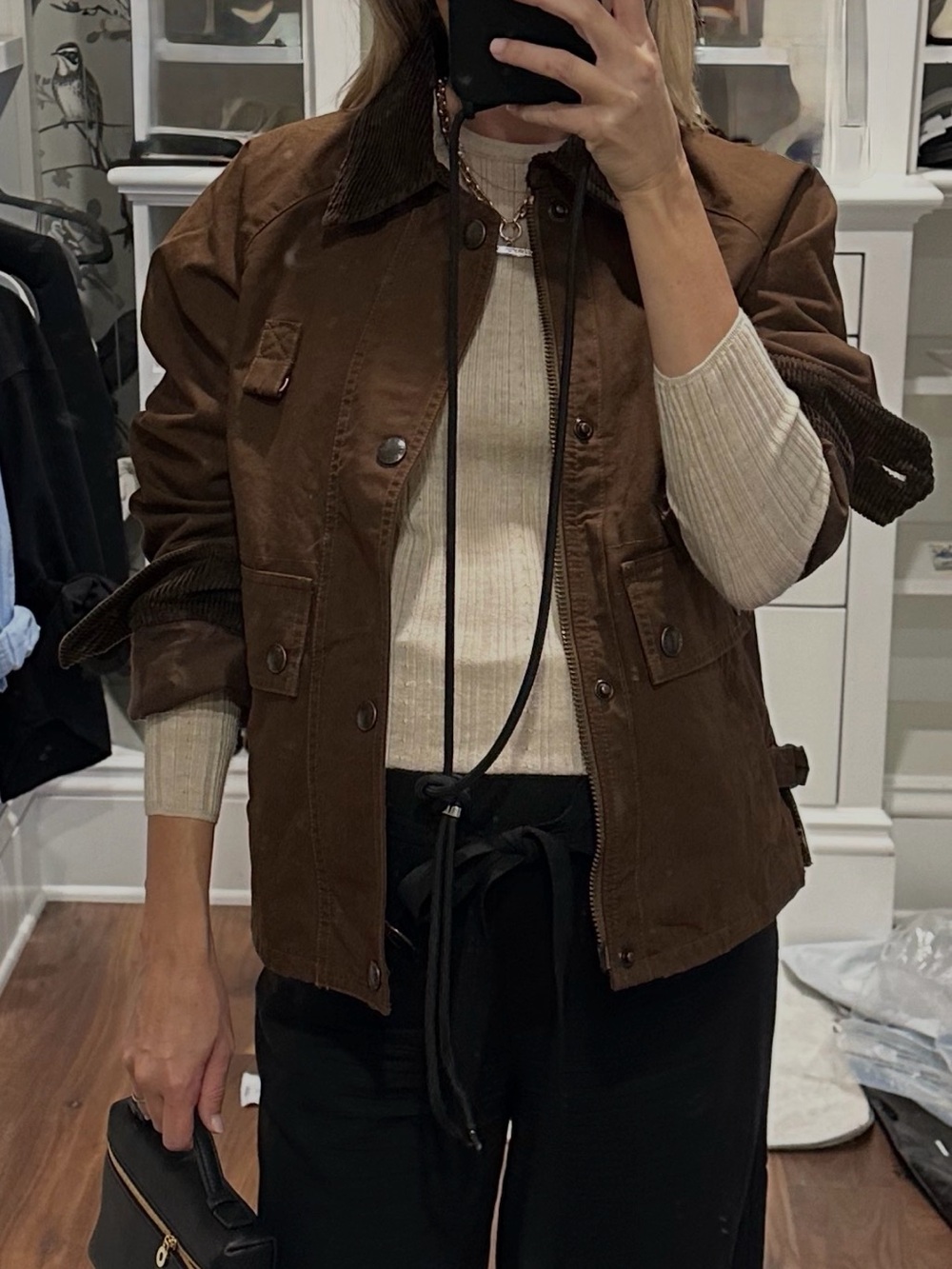 Ralph Lauren Cropped Utility Jacket - Picture 5 of 5